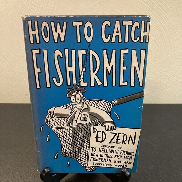 How to Catch Fisherman by Ed Zern First Edition First‎ Printing HC DJ - Picture 1 of 7